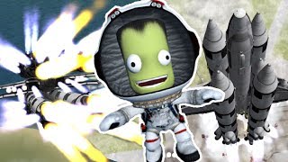 LAUNCHING THE BIGGEST ROCKETS | Kerbal Space Program