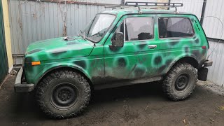 Что случилось за пол года с лонжеронами на Ниве.Всё согнуло и порвало