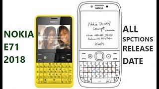 NOKIA E71 2018 - nokia e71 new feature phone 2018 full details.this video