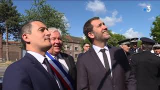 Roubaix-Tourcoing : visite du ministre de l'Intérieur Christophe Castaner