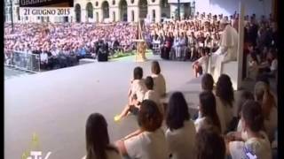 Papa Francesco a Torino. Incontro con i giovani. 21 Giugno 2015