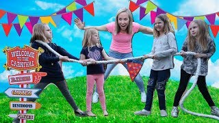 Avery and Sophia Visit the Super Cool Carnival
