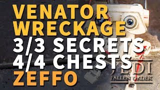 Venator Wreckage Chests and Secrets All Locations Zeffo Star Wars Jedi Fallen Order