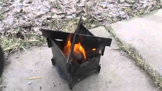 Rocket Stove,Печка щепотница "Hanter"