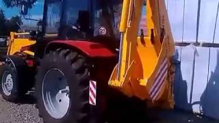 Экскаватор погрузчик на базе трактора Беларус 92П (ЭП-Ф-П 1)