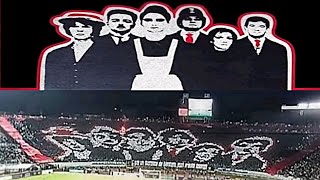 TIFO CURVA SUD CASABLANCA VS WAC Derby 2/11/2019 Green boys Ultras egels Derb sultan Curva sud Magan