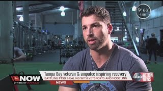 Amputee veteran, BT Urruela, coping with PTSD, becomes VetSports co-founder, model, inspiration #The