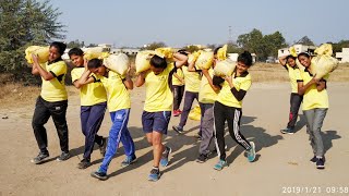 Railway Group-D 100 Meter Weight Running