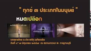 "หมดเปลือก"  ตอนที่ ๑ ทุกข์ 3 ประเภทในมนุษย์