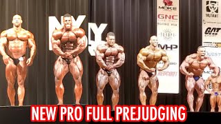 New York Pro Full Prejudging 2018