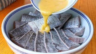 帶魚加雞蛋這樣做太香了，不油炸不清蒸，出鍋瞬間被搶光，解饞！ 【小穎美食】
