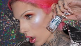 HOLOGRAPHIC HIGHLIGHTER: Review & Swatches! | Jeffree Star