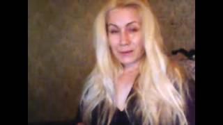 Пьяная блондинка.Разборки с сыном.