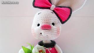 Амигуруми: схема Зайки Златы. Игрушки вязаные крючком - Free crochet patterns.