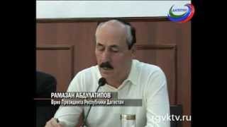 Рамазан Абдулатипов посетил с рабочей поездкой Хунзахский район