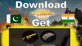 Download PUBG PC Lite in Pakistan & India - Get Free M416 Tiger Skin and Cheetah Parachute skin