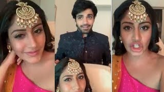 LIVE ? : Surbhi Chandna FUN CHAT With Fans On  Set Of Sanjivani 2 | Instagram