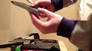 How to easily Install fit a SSD SanDisk harddrive into Lenovo laptop hard drive
