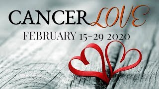 CANCER LOVE ? Their Feelings For You Are Deeper Than You Know ? Mid February 15-29 2020 Tarot