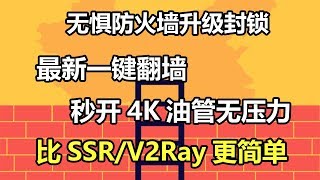 无惧GFW防火墙升级封锁！最新一键搭建翻墙服务器方法！秒开4K油管无压力！比SSR/V2Ray更简单快捷的Trojan自建教程，附苹果iOS，安卓Android，PC客户端设置方法。