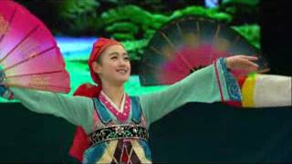 DPRK Deaf Dance Troupe. 3인무 Trio Dance.