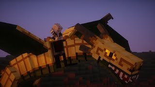 Minecraft Ice and Fire DRAGONS (Game of Thrones Mod)