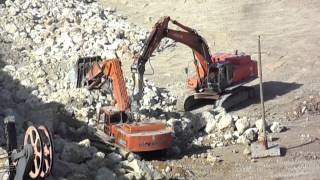 Кранэкс ЕК-450 FS & Hitachi Zaxis 450