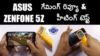 Asus Zenfone 5Z Gaming Review & Heating test ll in telugu ll