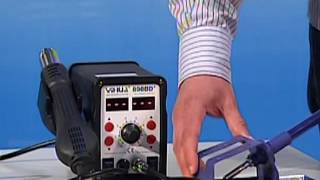 Обзор паяльной станции Yihua 898BD+  2 в 1