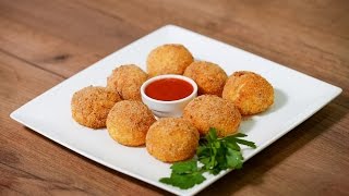 Рисовые шарики с сыром