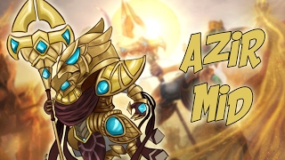 ESTO ES LO QUE PASA CUANDO VAS A POR OBJETIVOS con AZIR en MID