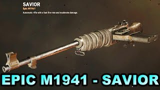 CALL OF DUTY WW2 - EPIC M1941 SAVIOR -  GUN PRESENTATION & COMPARISON IN SLOW MOTION