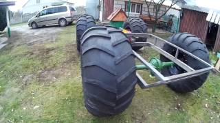 Вездеход ORECH на шинах низкого давления. 1часть