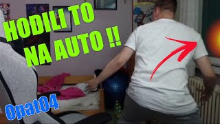 Opat04 - NĚKDO HODIL PETARDU NA AUTO PŘED BARÁKEM !!?? | SILVESTR 2019