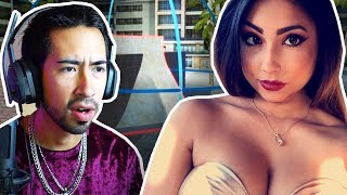 Skate 3: Girlfriend CREATES Custom SKATE PARK in 20min | X7 Albert