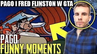 PAGO[PAGO I FRED FLINSTONE W GTA/VP 1 VS 4/PAGO ZDOBYŁ LICENCJE NA BROŃ/KILLER PIJANY/STRZELANINA/FM