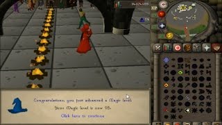 OSRS Mage training Guide 1-99 with time calculations