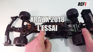 RCF1 Xray X1 18 l'essai