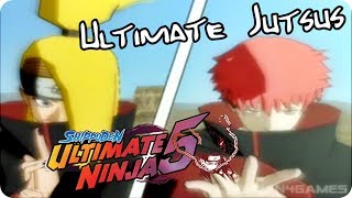 Naruto Shippuden Ultimate Ninja 5 - Tecnicas Definitivas | Ultimate Jutsus
