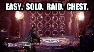 EASY SOLO RAID CHEST EVERY WEEK! | Destiny 2 Forsaken