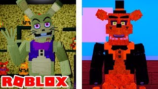 Becoming NEW Glitchtrap and Golden Freddy in Roblox Fazbear's REVAMP