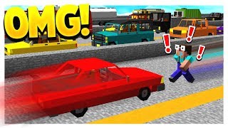 MOVING HIGHWAY PARKOUR in MINECRAFT! with PrestonPlayz & UnspeakableGaming