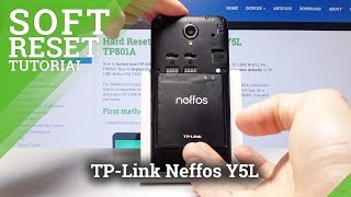 TP-Link Neffos Y5L REMOVE BATTERY | OPEN BACK COVER | SOFT RESET