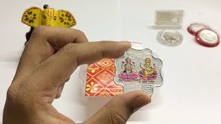 Unique 20 Gram Laxmi Ganesh Silver Coin with BIS Hallmark | (Ananth Jewels) Amazon India 2019