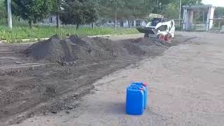 Мини погрузчик bobcat Бобкэт с навесным оборудованием