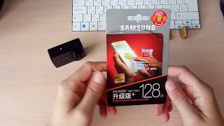 обзор и тесты ОРИГИНАЛЬНОЙ карты памяти Samsung EVO PLUS 128 GB с алиэкспресс