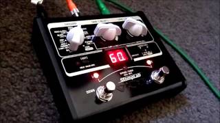 VOX Stomplab 1G. A diminutive but great sounding multi effects unit.