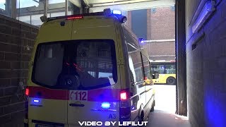 RTW-Alarmierung während Wachbesichtigung | IILE SRI Liège
