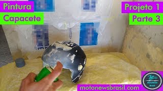 Pintura de Capacete | Primer e Pintura Básica | Projeto 1 | Parte 3