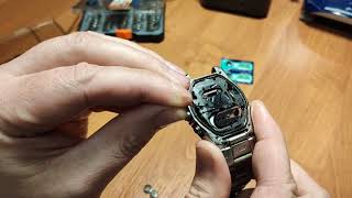 Замена батарейки в часах CASIO EDIFICE (EFA-120)